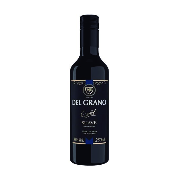 Vinho Brasileiro Del Grano Gold Mesa Tinto Suave 250ml