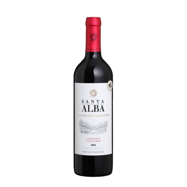 Vinho Chileno Santa Alba Winemaker Selection Cabernet Sauvignon Tinto 750ml