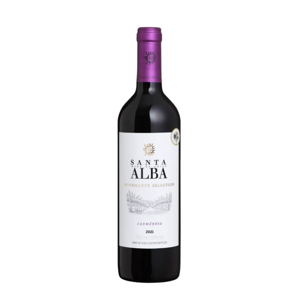 Vinho Chileno Santa Alba Winemaker Selection Carmenere Tinto 750ml