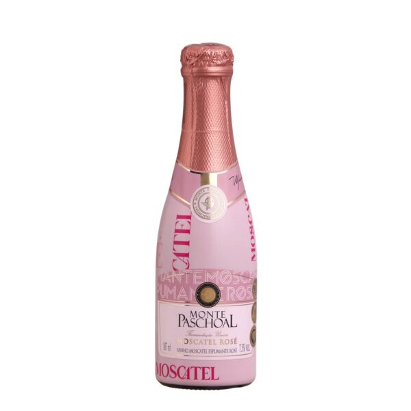 Espumante Brasileiro Monte Paschoal Moscatel Rosé 187ml