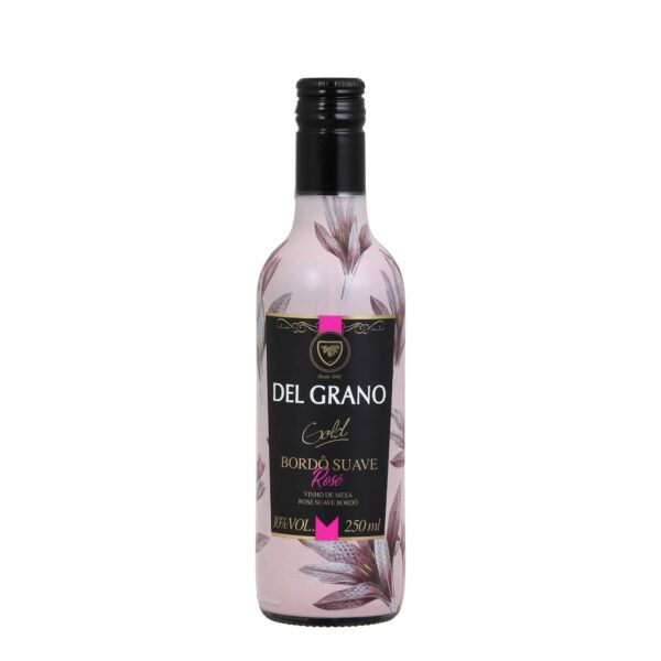 Vinho Suave Del Grano Gold Bordô Rosé 187ml