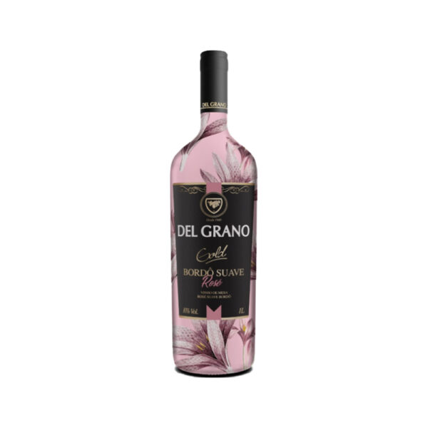 Vinho Suave Del Grano Gold Bordô Rosé 1000ml